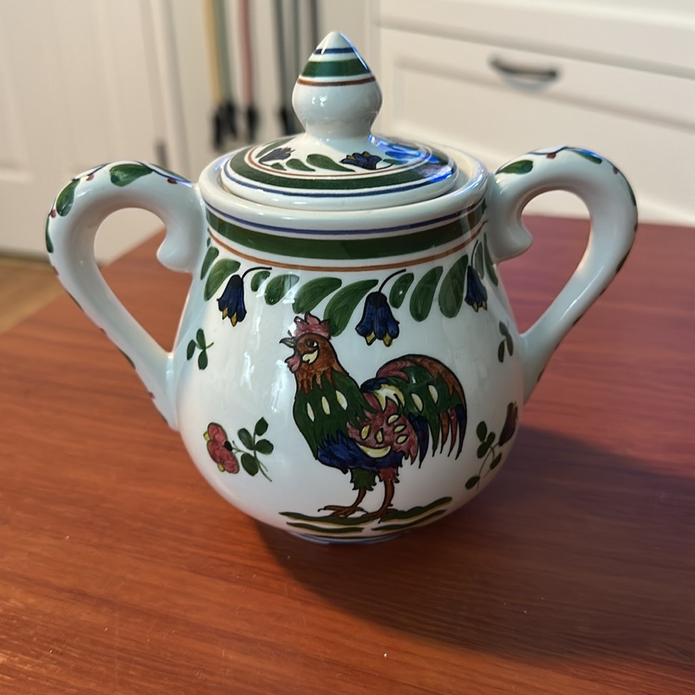 🧡 Sugar bowl made in Portugal 🧡